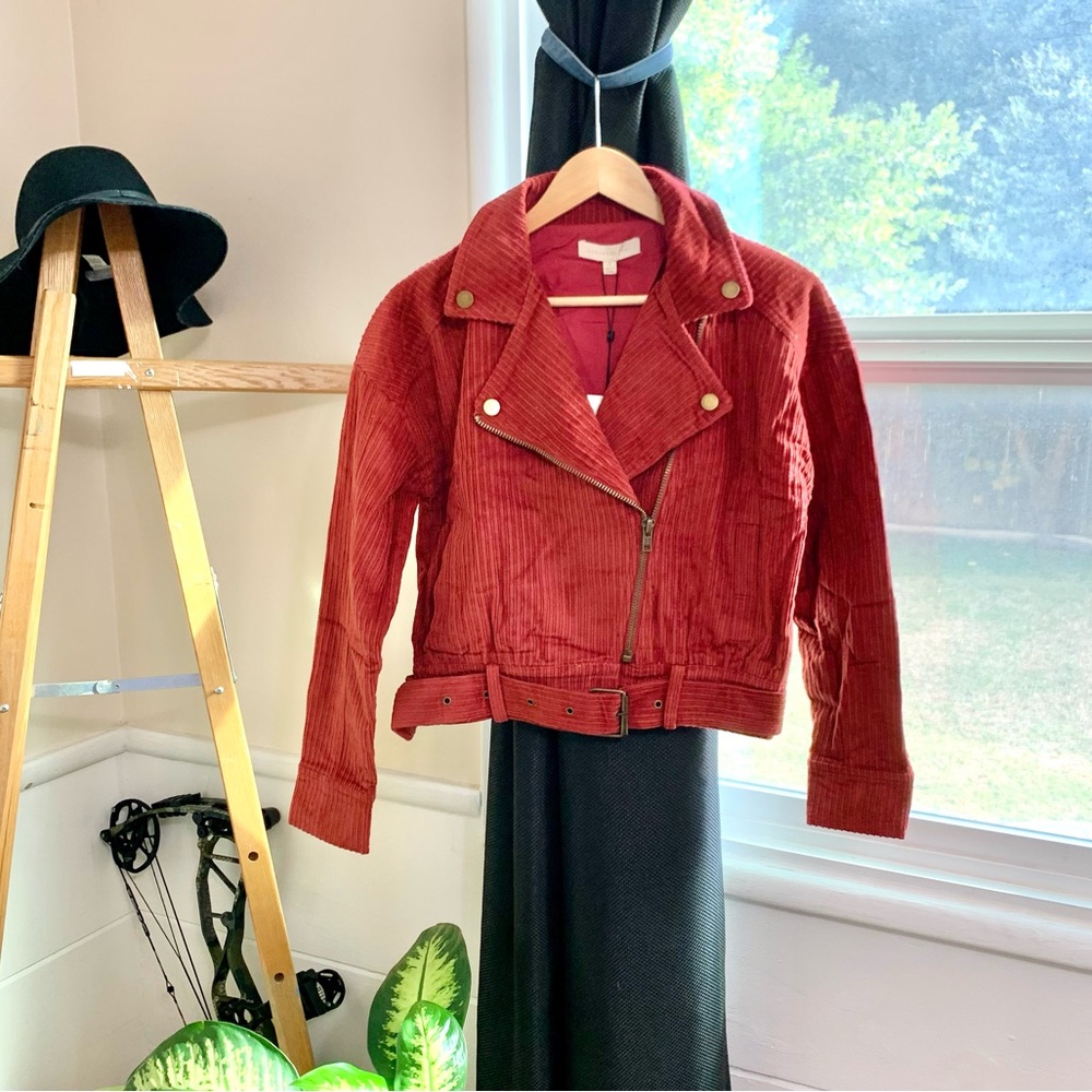 DANCE & MARVEL - 100% Cotton Moto Jacket Size Small